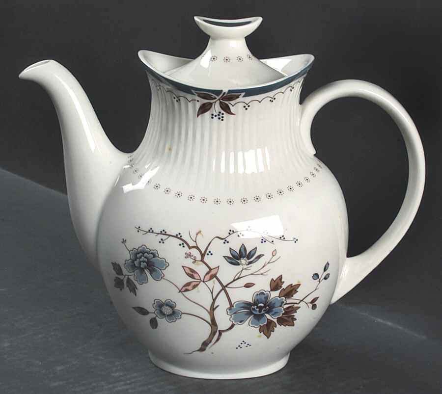Old Colony Coffee Pot & Lid by Royal Doulton-1