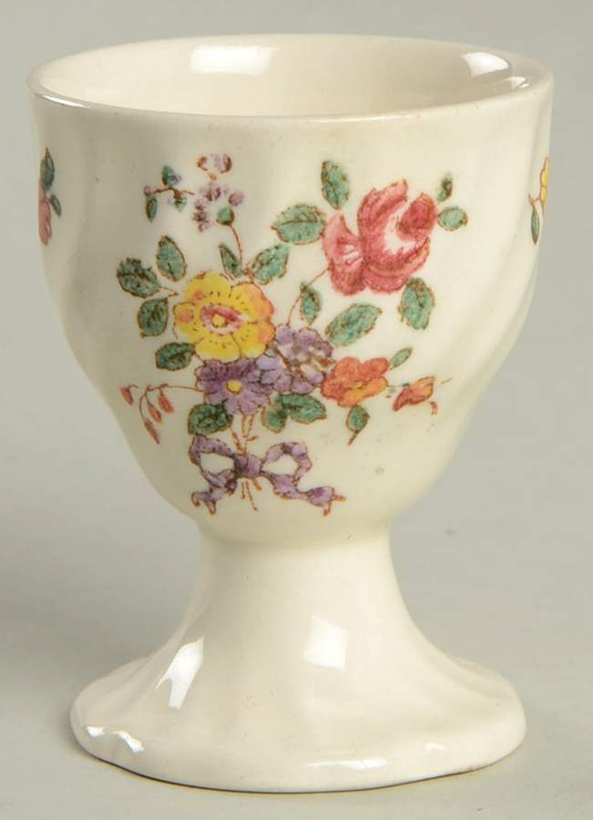 Old Leeds Spray Single Egg Cup by Royal Doulton-1
