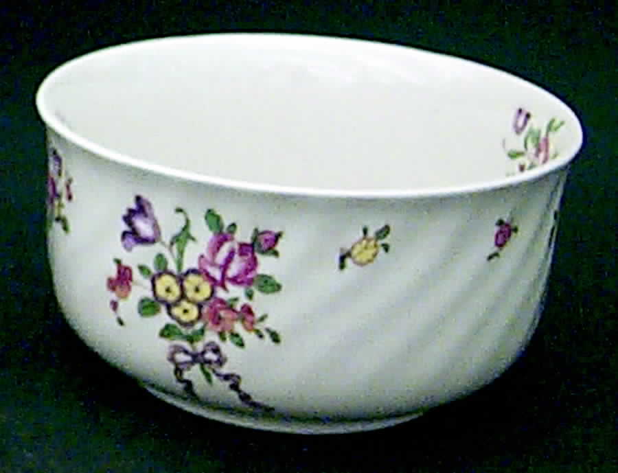 Old Leeds Spray Cranberry Bowl by Royal Doulton-1