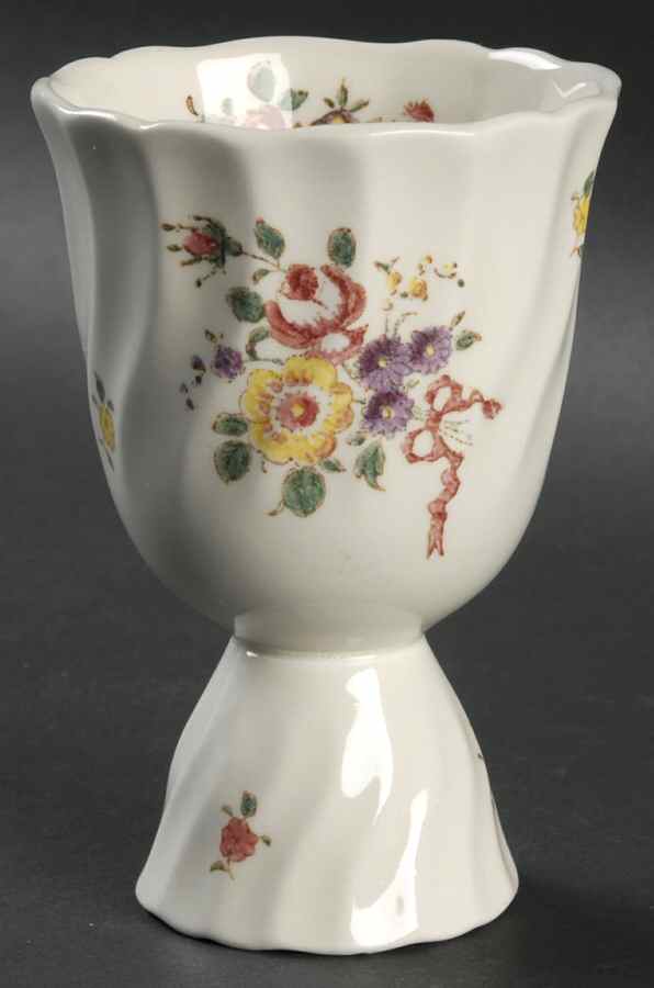 Old Leeds Spray Double Egg Cup by Royal Doulton-1