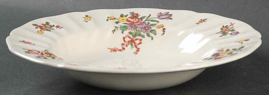 Old Leeds Spray Rim Soup Bowl by Royal Doulton-1