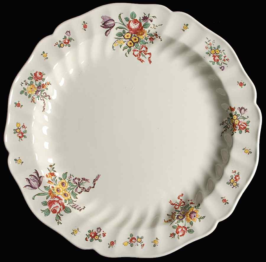 Old Leeds Spray 14" Chop Plate (Round Platter) by Royal Doulton-1