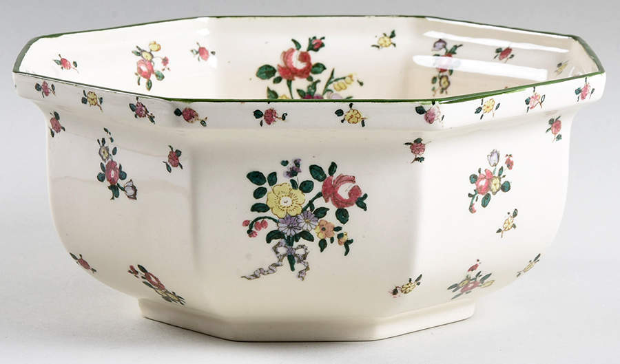 Old Leeds Spray Tureen No Lid by Royal Doulton-1