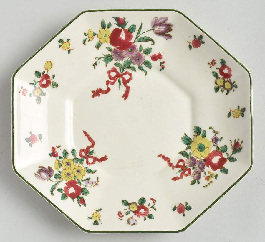 Old Leeds Spray Underplate for Gravy Boat by Royal Doulton-1