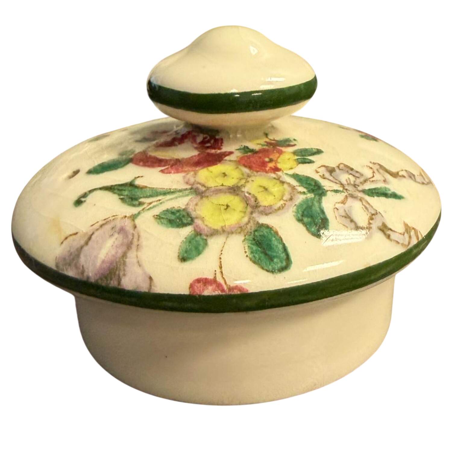 Old Leeds Spray Lid for Individual Coffee Pot by Royal Doulton-1