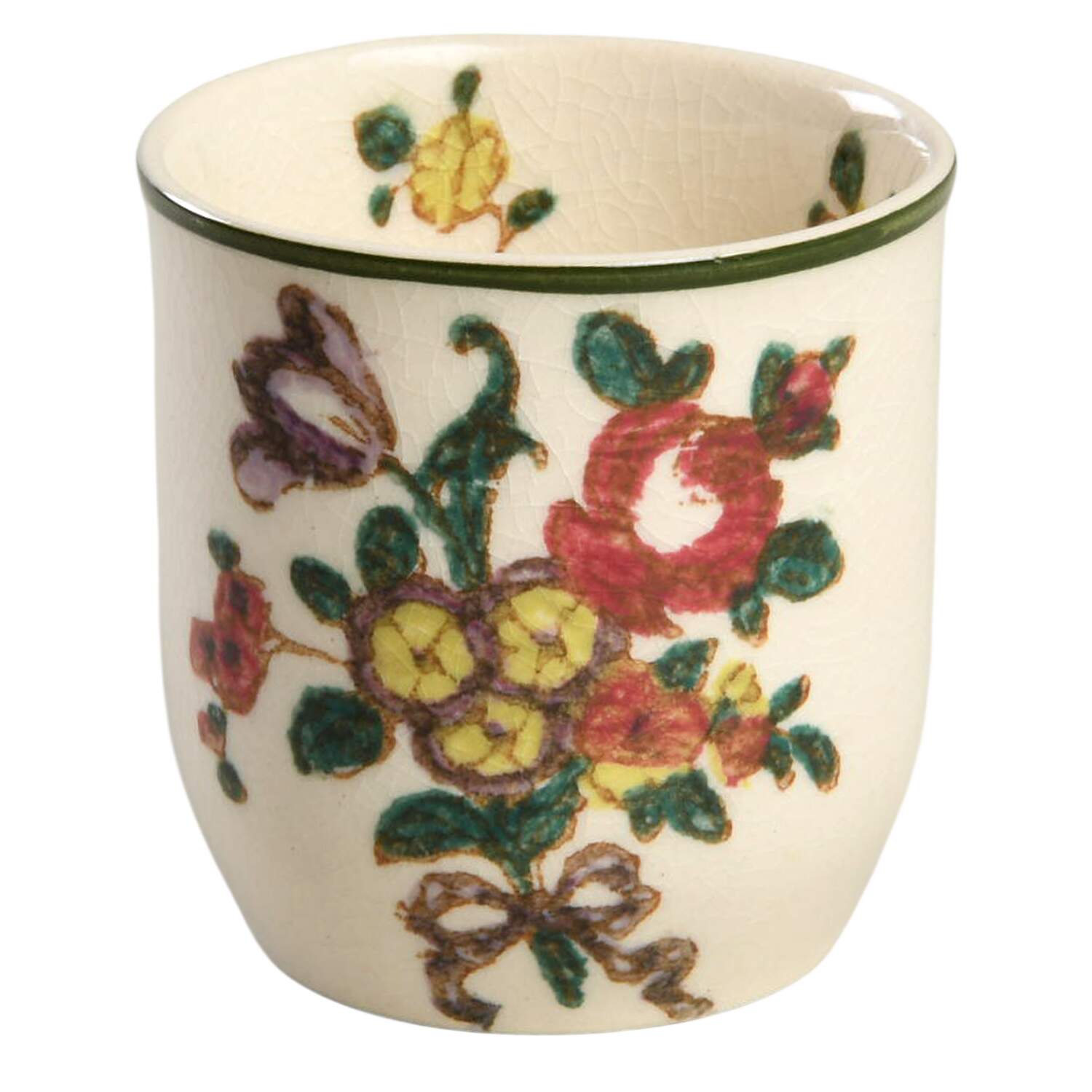 Old Leeds Spray Single Egg Cup by Royal Doulton-1