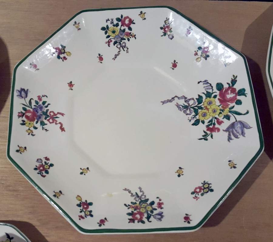 Old Leeds Spray Underplate for Tureen by Royal Doulton-1