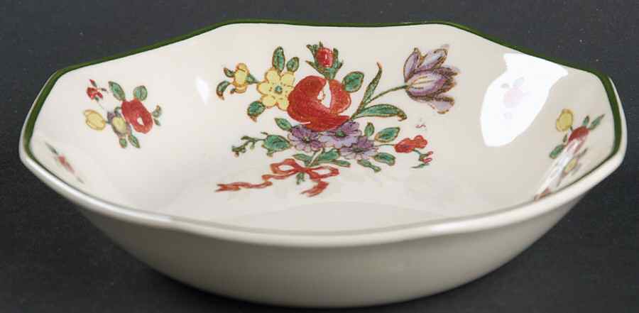 Old Leeds Spray Fruit/Dessert (Sauce) Bowl by Royal Doulton-1