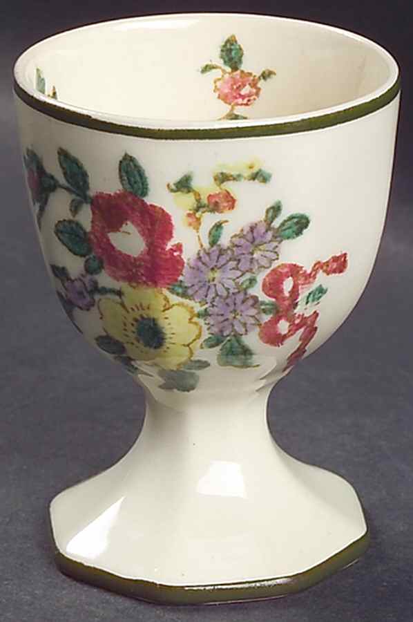 Old Leeds Spray Single Egg Cup by Royal Doulton-1