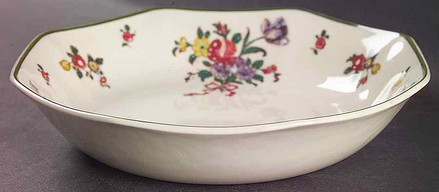 Old Leeds Spray Coupe Soup Bowl by Royal Doulton-1