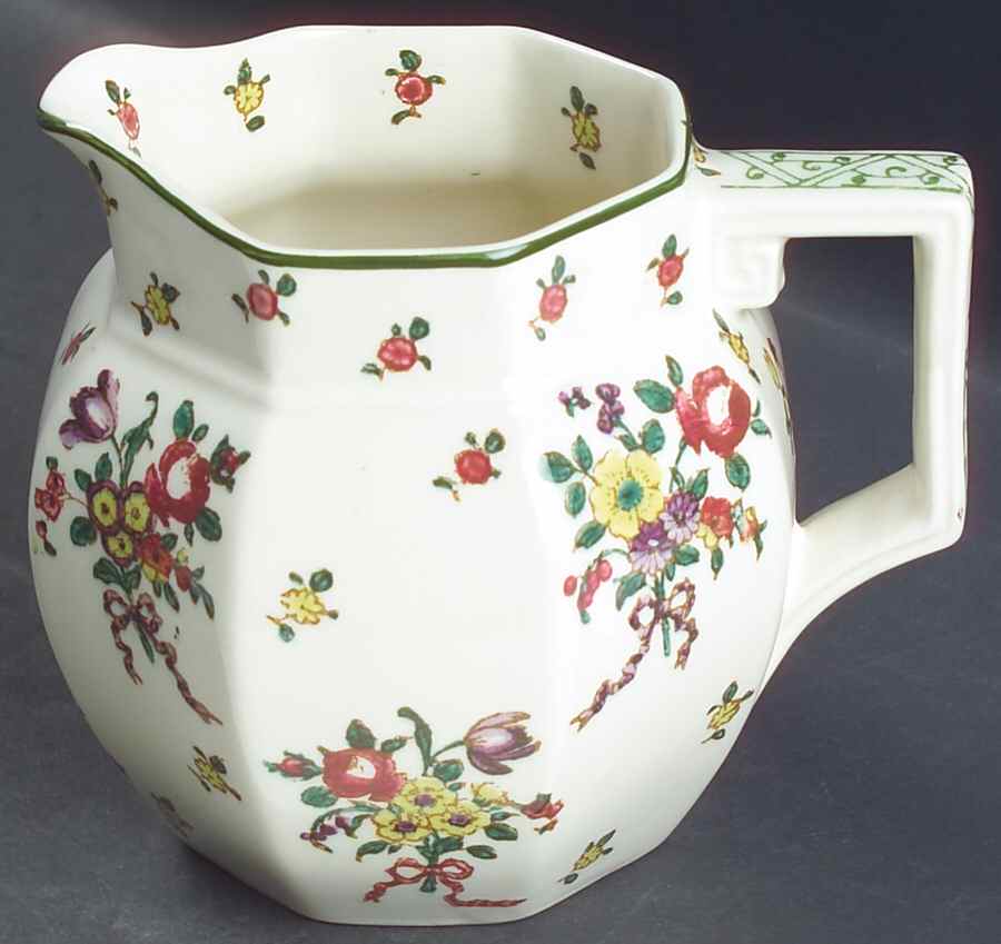 Old Leeds Spray 24 Oz Pitcher by Royal Doulton-1