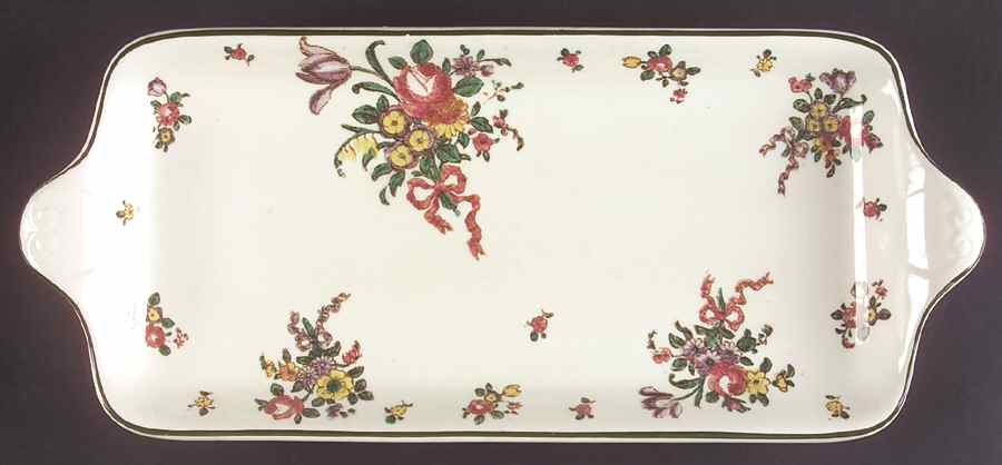 Old Leeds Spray Large Sandwich Tray by Royal Doulton-1