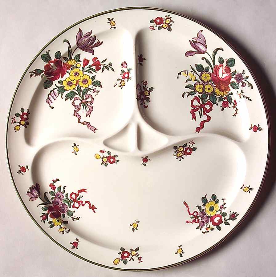 Old Leeds Spray Grill Plate by Royal Doulton-1