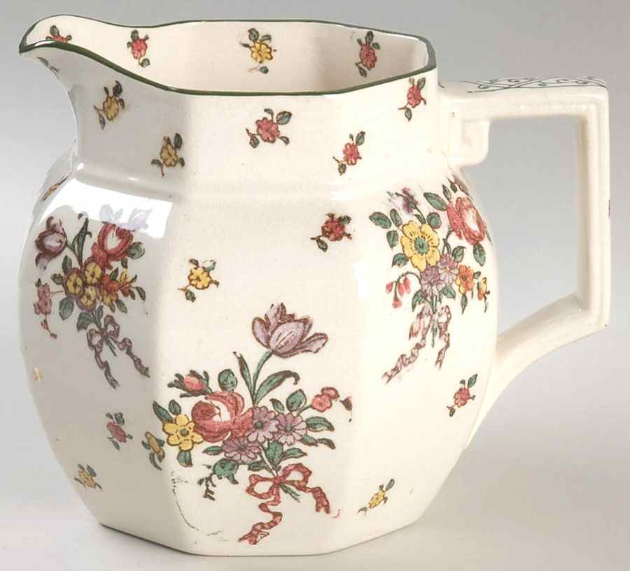 Old Leeds Spray 32 Oz Pitcher by Royal Doulton-1