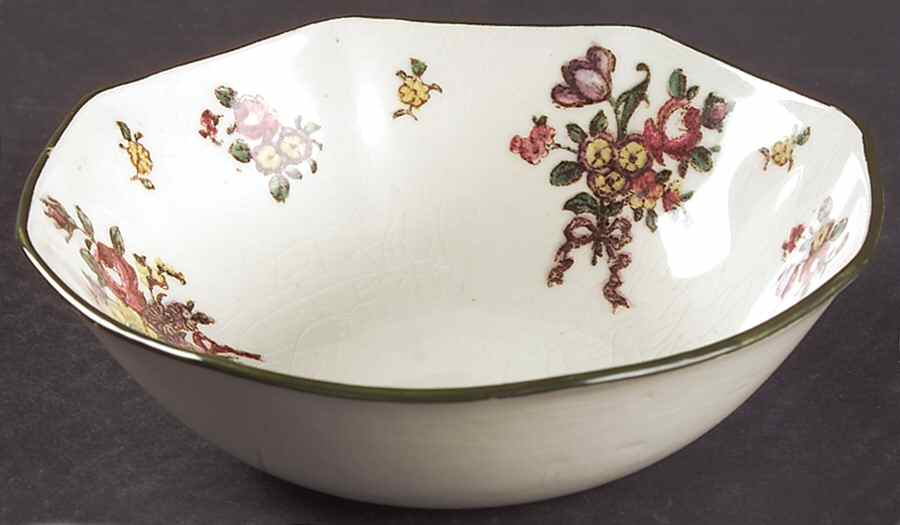 Old Leeds Spray Coupe Cereal Bowl by Royal Doulton-1