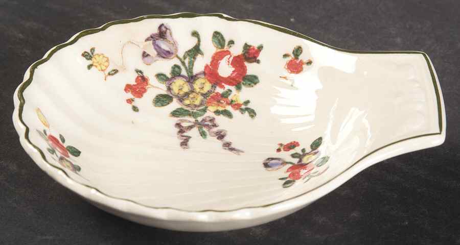 Old Leeds Spray Shell Shaped Dish by Royal Doulton-1