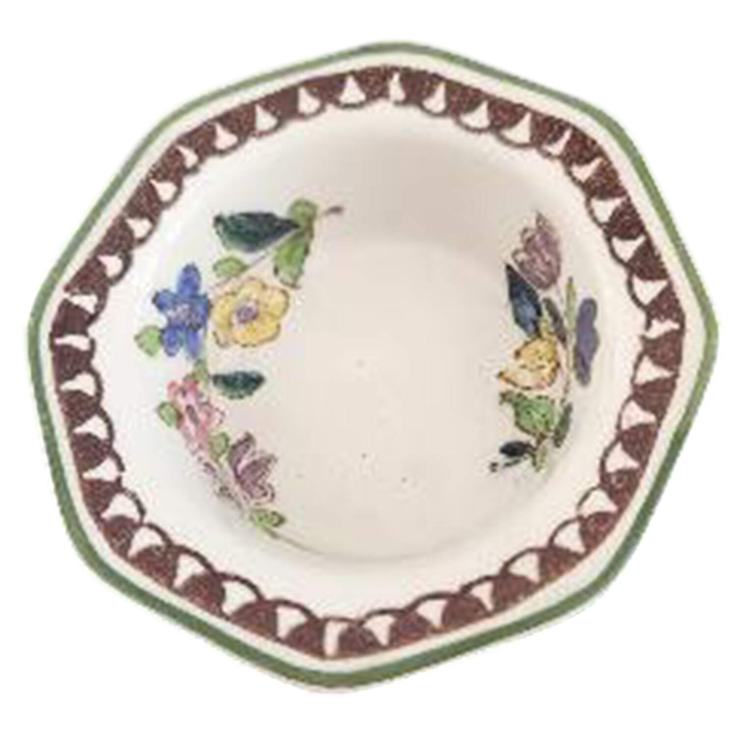 Old Leeds Spray Ramekin No Saucer by Royal Doulton-1