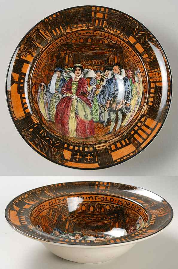 Old Moreton Hall Rim Cereal Bowl by Royal Doulton-1