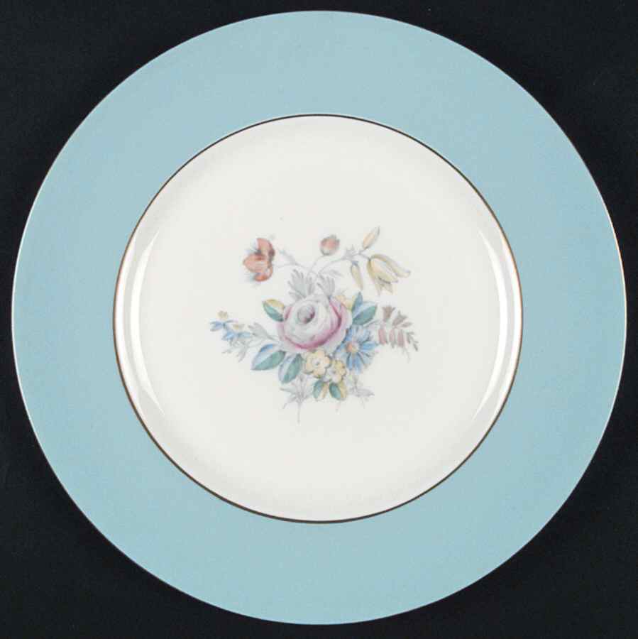 Old Westbury Blue Dinner Plate by Royal Doulton-1