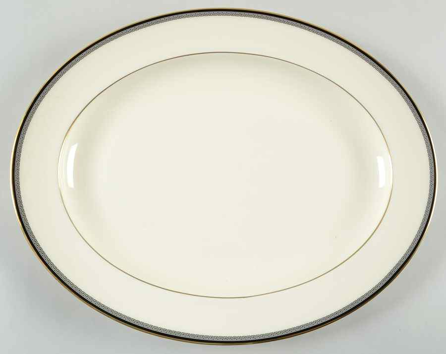 Olympia 13" Oval Serving Platter by Royal Doulton-1