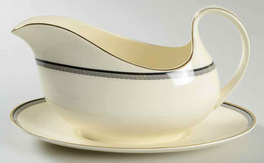 Olympia Gravy Boat & Underplate by Royal Doulton-1