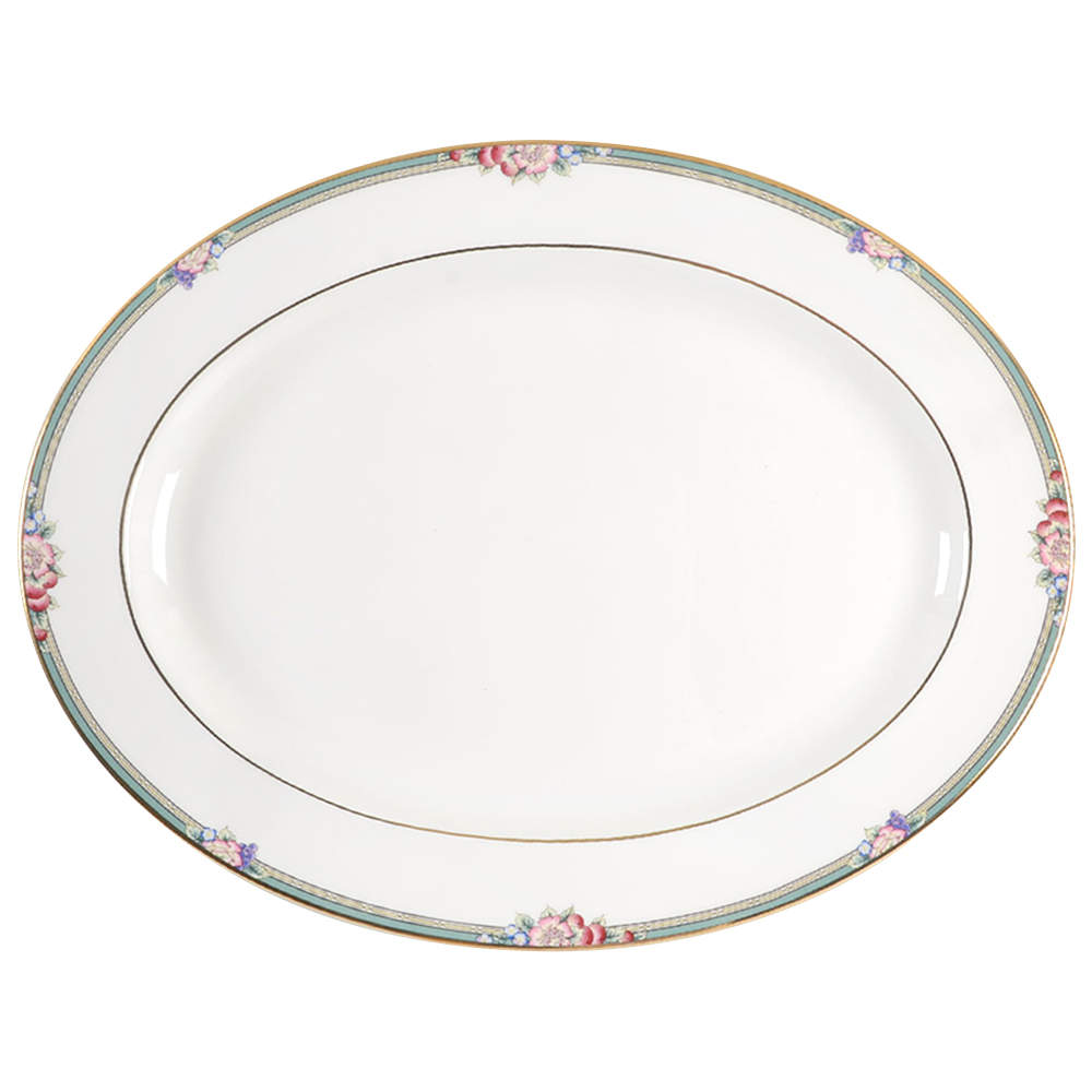 Orchard Hill 16" Oval Serving Platter by Royal Doulton-1