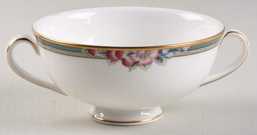 Orchard Hill Footed Cream Soup Bowl by Royal Doulton-1
