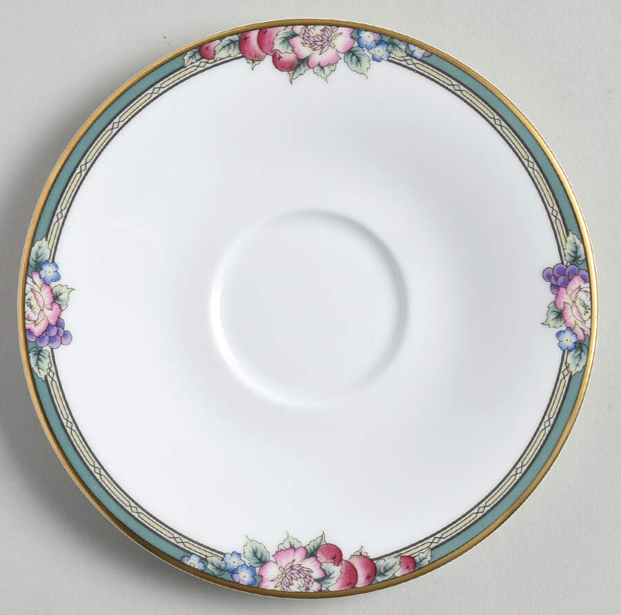 Orchard Hill Saucer for Footed Cup by Royal Doulton-1