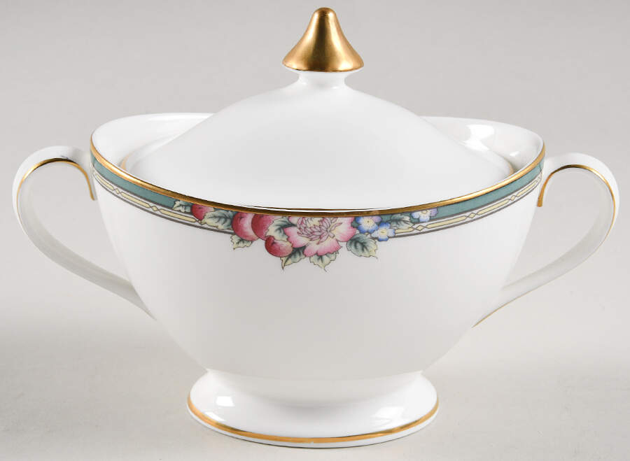 Orchard Hill Sugar Bowl & Lid by Royal Doulton-1