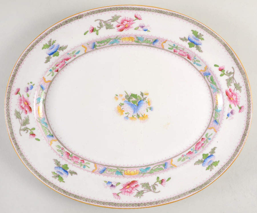 Orient 17" Oval Serving Platter by Royal Doulton-1