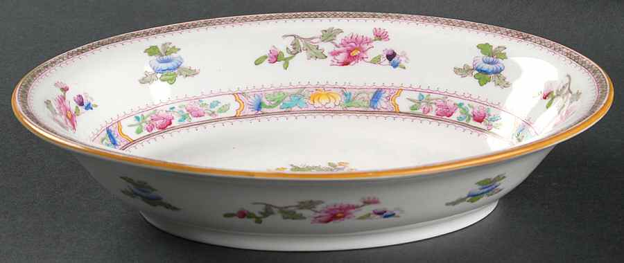 Orient 10" Oval Vegetable Bowl by Royal Doulton-1