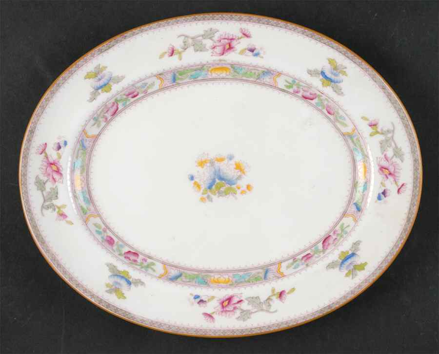 Orient 10" Oval Serving Platter by Royal Doulton-1