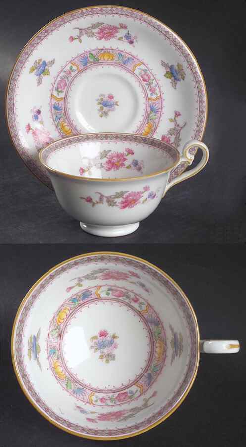 Orient Footed Cup & Saucer Set by Royal Doulton-1