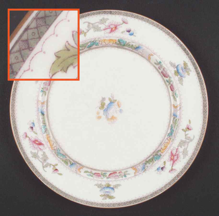 Orient Dinner Plate by Royal Doulton-1