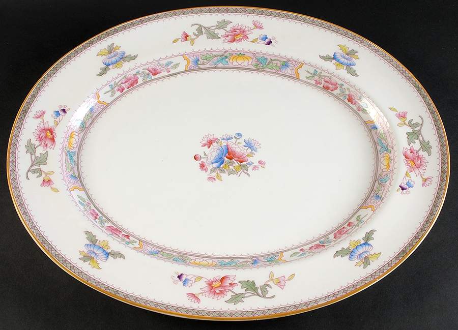 Orient 19" Oval Serving Platter by Royal Doulton-1