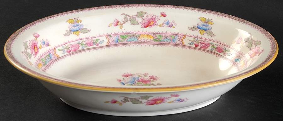 Orient 9" Oval Vegetable Bowl by Royal Doulton-1
