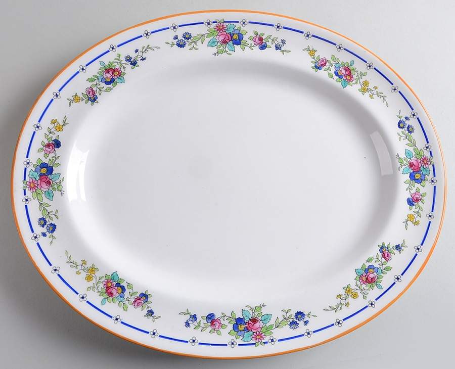 Orleans 15" Oval Serving Platter by Royal Doulton-1