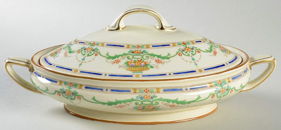 Ormonde Oval Covered Vegetable by Royal Doulton-1
