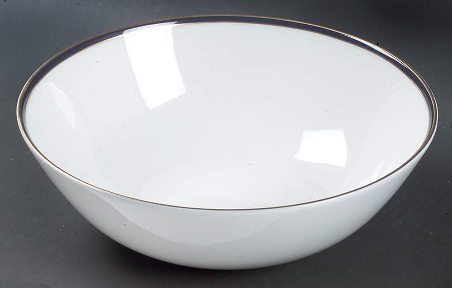 Oxford Blue 10" Large Salad Serving Bowl by Royal Doulton-1