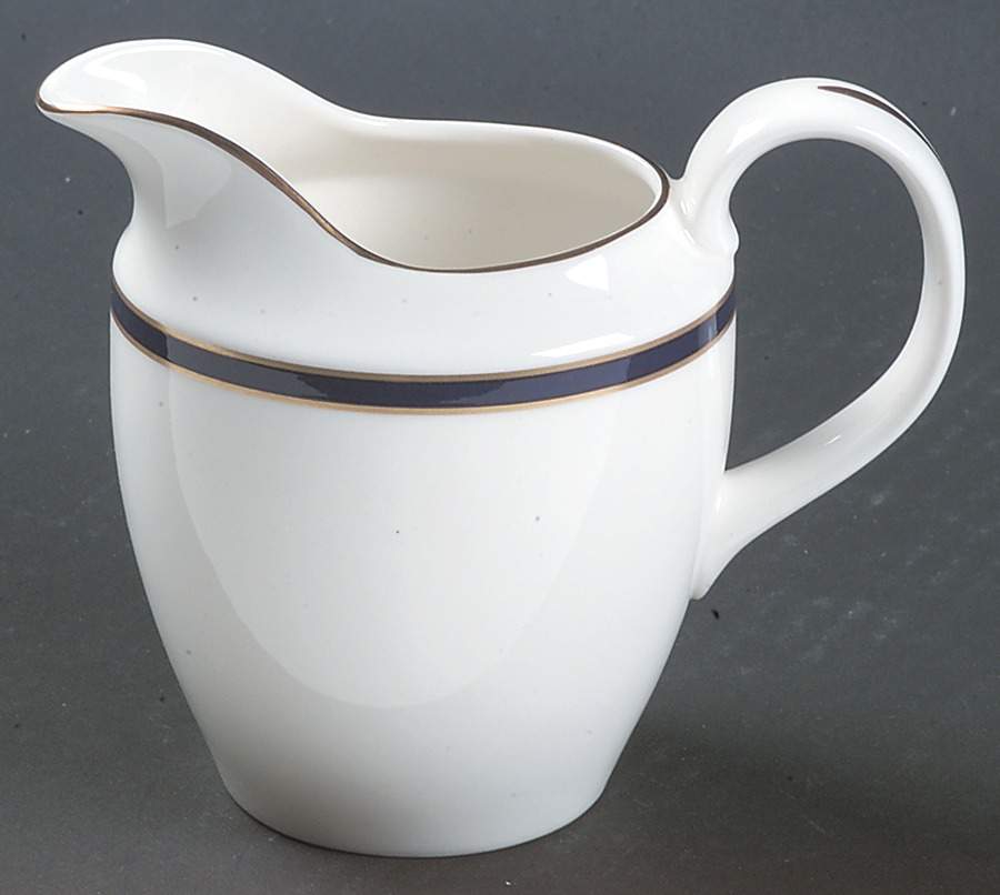Oxford Blue Creamer by Royal Doulton-1