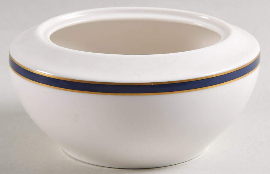 Oxford Blue Sugar Bowl No Lid by Royal Doulton-1