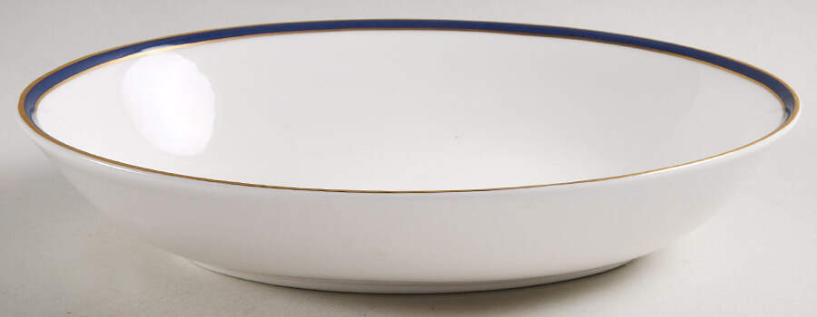 Oxford Blue 9" Oval Vegetable Bowl by Royal Doulton-1