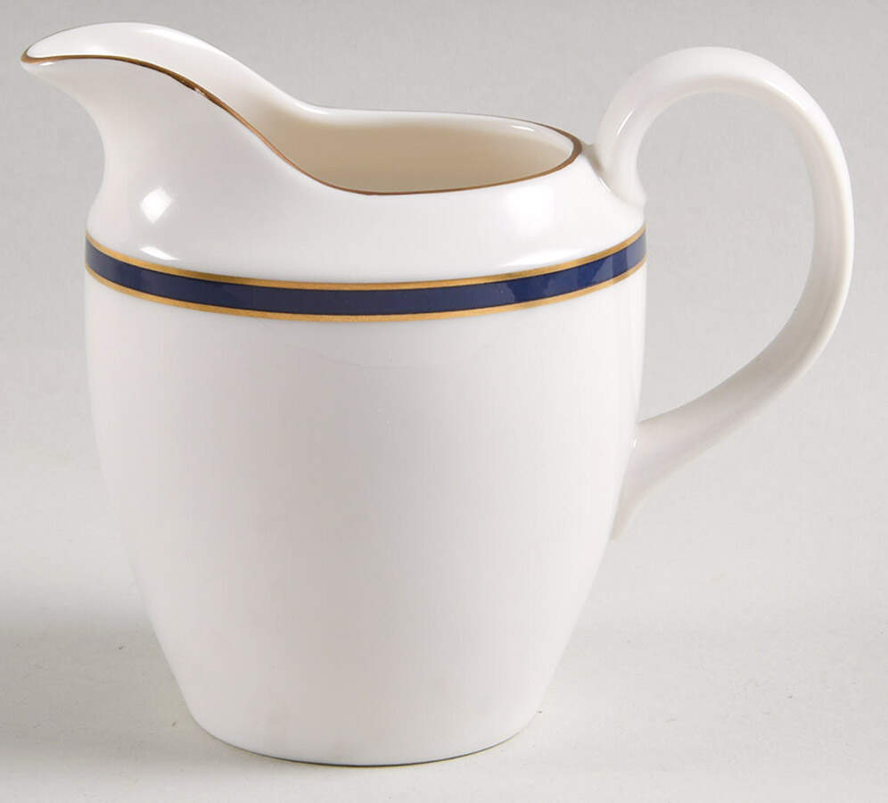 Oxford Blue Creamer by Royal Doulton-1