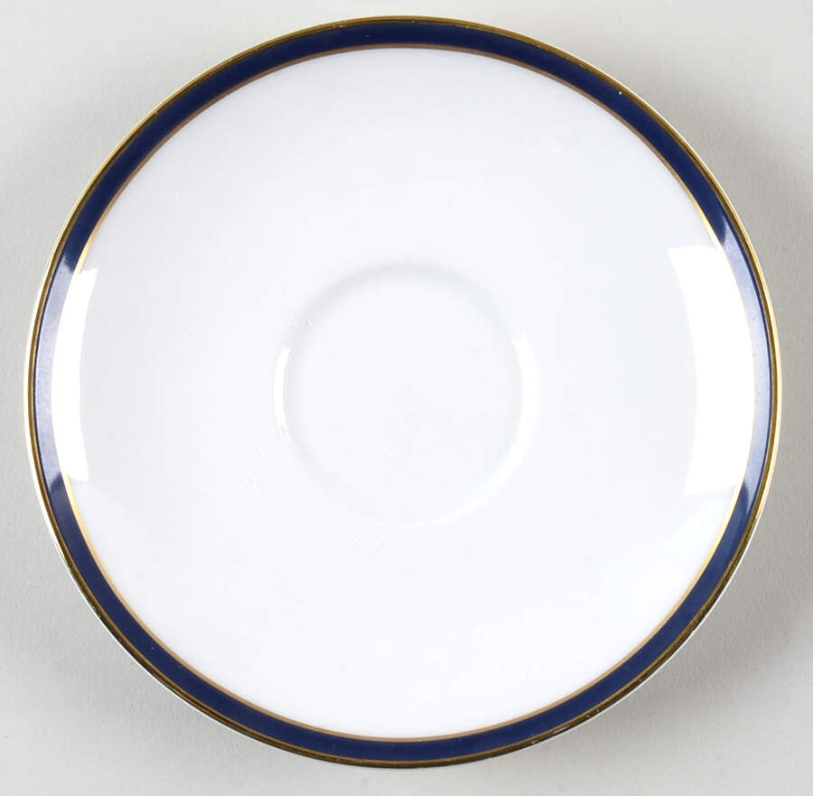 Oxford Blue Saucer by Royal Doulton-1