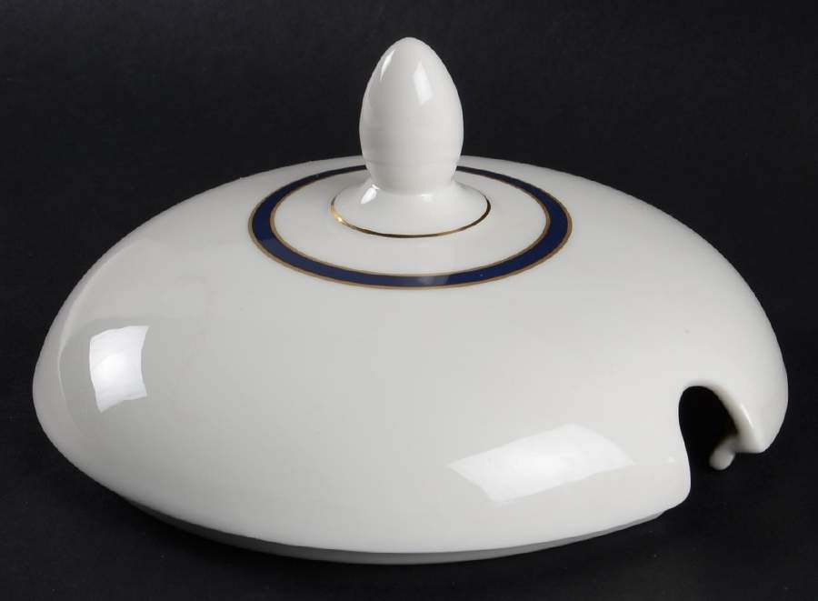 Oxford Blue Lid for Tureen by Royal Doulton-1