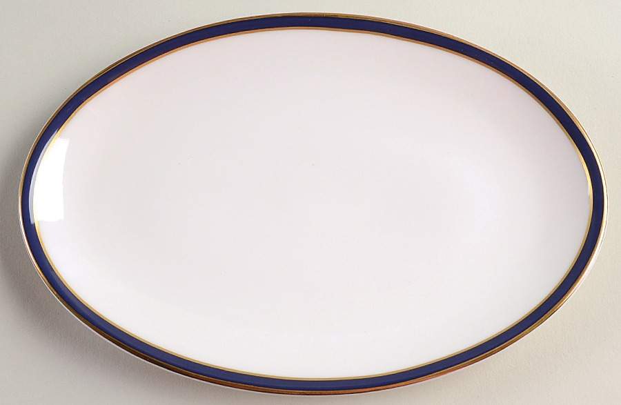 Oxford Blue Pickle Dish by Royal Doulton-1