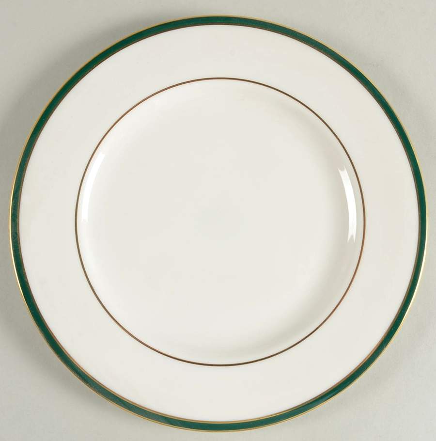 Oxford Green (England) Luncheon Plate by Royal Doulton-1