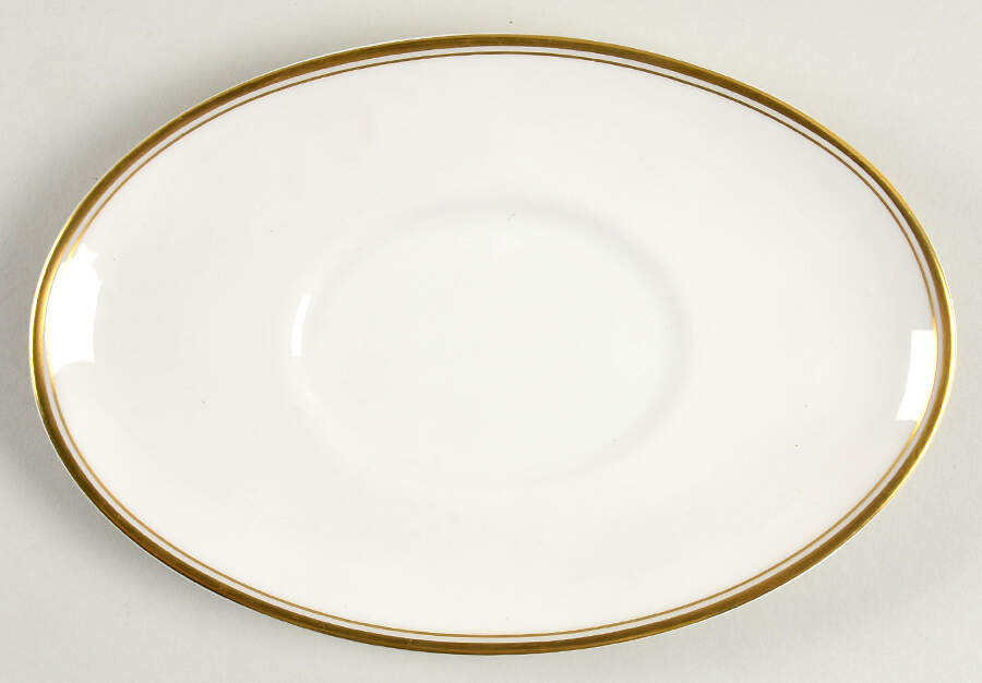 Oxford Gold Underplate for Gravy Boat by Royal Doulton-1