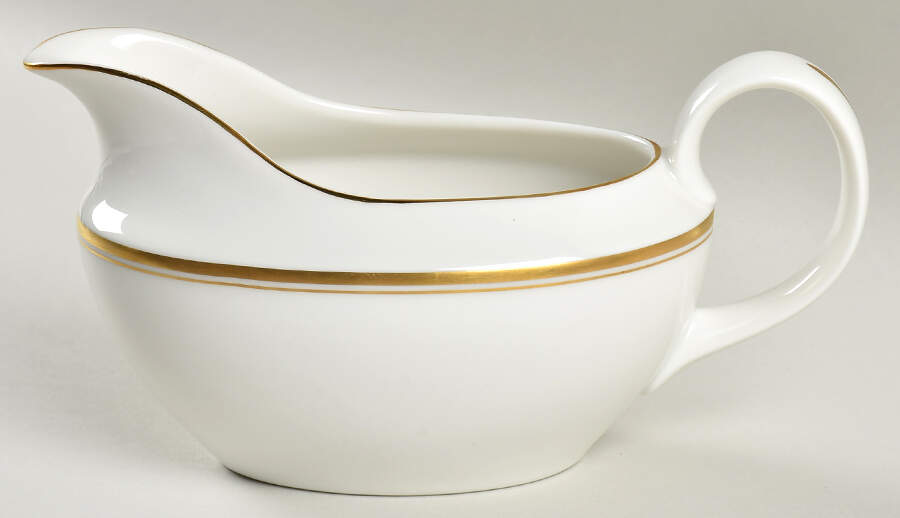 Oxford Gold Gravy Boat by Royal Doulton-1