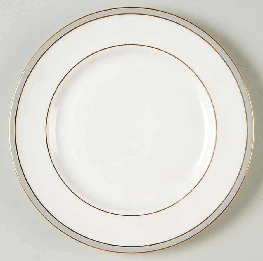 Oxford Gray Bread & Butter Plate by Royal Doulton-1
